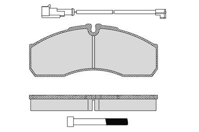 Pastiglie freno LPR 5SP1109B