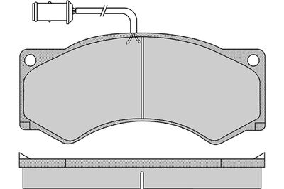 Pastiglie freno LPR 5SP1143