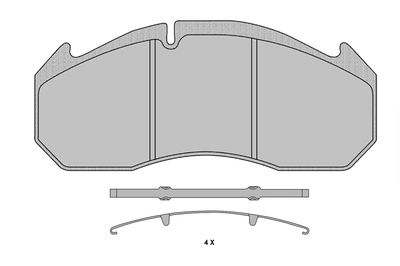 Pastiglie freno LPR 5SP1180