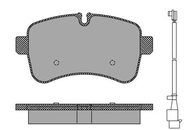 Pastiglie freno LPR 5SP1296A