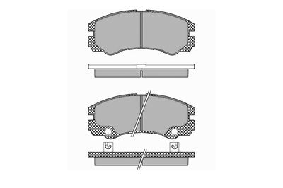 Pastiglie freno LPR 5SP1353