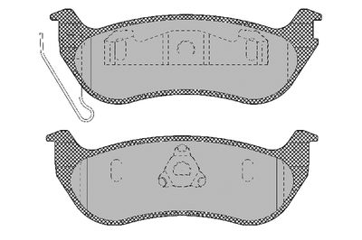 Pastiglie freno LPR 5SP1366