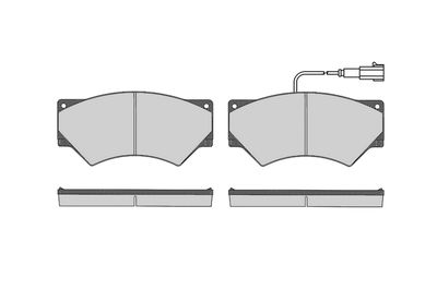 Pastiglie freno LPR 5SP1651