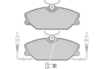 Pastiglie freno LPR 5SP258