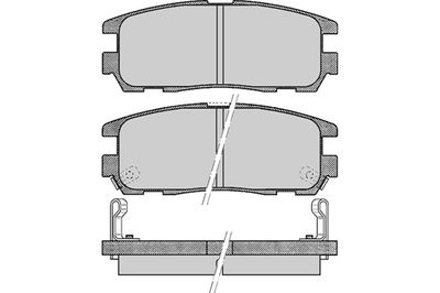 Pastiglie freno LPR 5SP524