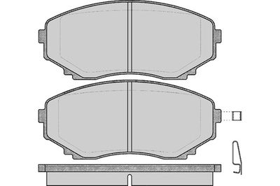 Pastiglie freno LPR 5SP570