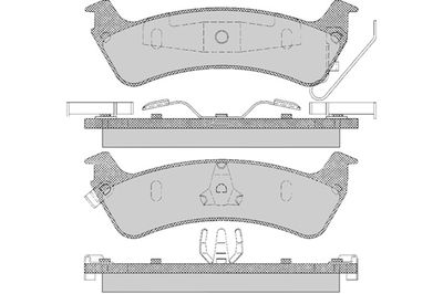 Pastiglie freno LPR 5SP595