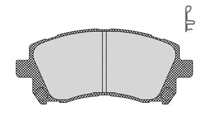 Pastiglie freno LPR 5SP713