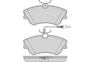 Pastiglie freno LPR 5SP750