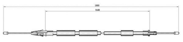 Cavo freno LPR C0106B