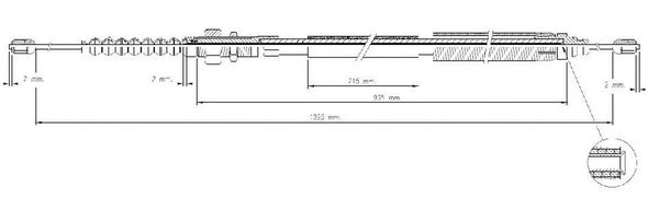 Cavo freno LPR C0116B