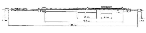 Cavo freno LPR C0122B