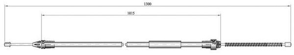 Cavo freno LPR C0135B