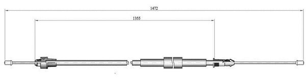 Cavo freno LPR C0139B