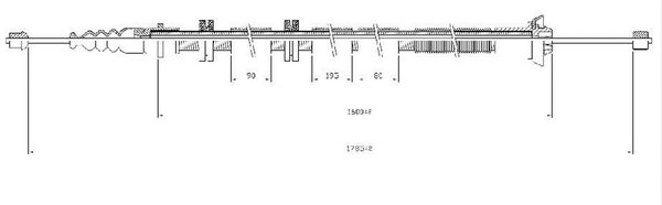 Cavo freno LPR C0205B