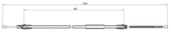 Cavo freno LPR C0335B