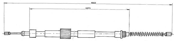 Cavo freno LPR C0978B