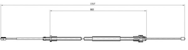 Cavo freno LPR C0998B