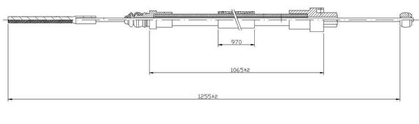 Cavo freno LPR C1079B