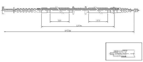 Cavo freno LPR C1238B