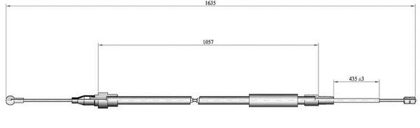 Cavo freno LPR C1518B