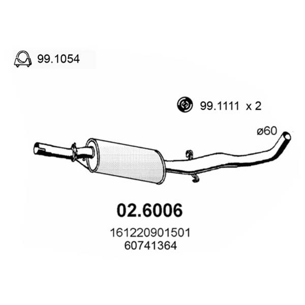 02.6006 S C ALFA 75 YWIN SPARK 87