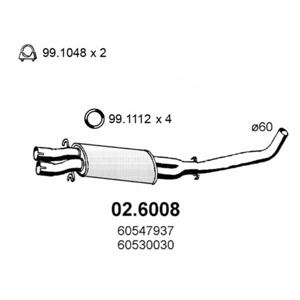 02.6008 S C ALFA 75-90 V6 85