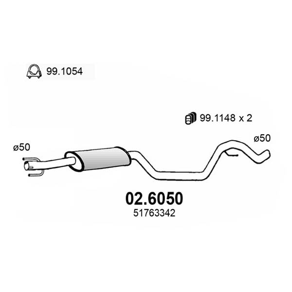 02.6050 S C ALFA 159 1.8 1.9 JTS 01/05