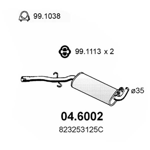 04.6002 S C AUDI80-L-1.3 73-77