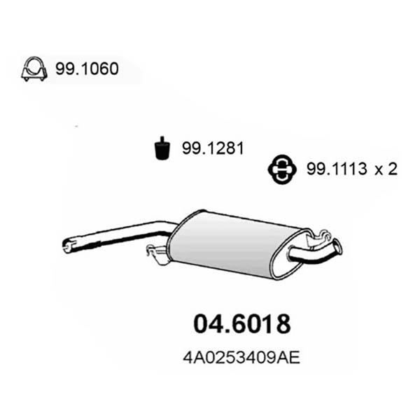 04.6018 S C AUDI100 2.0 16V 11/91