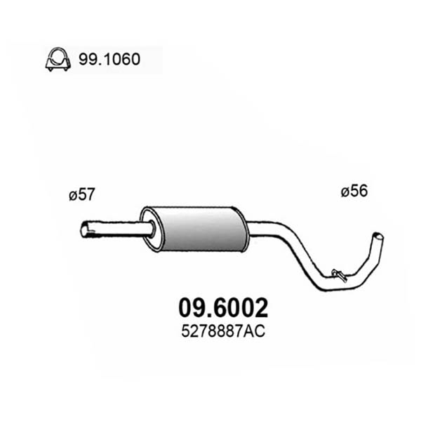 09.6002 S C CHRYSLER PT 1.6 11/01-11/04