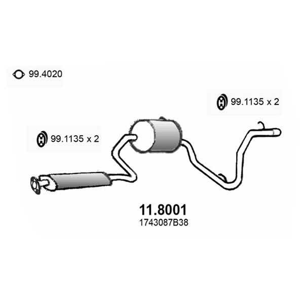 11.8001 S P DAIHATSU CUORE 0.8 MOVE 0.8