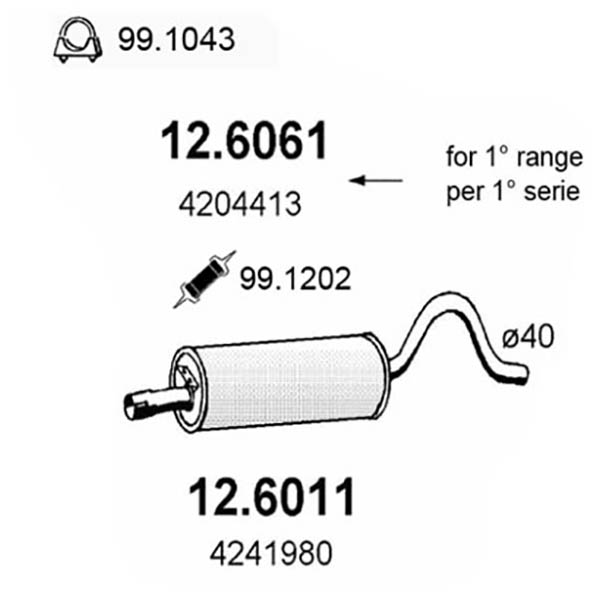 12.6011 S C FIAT 125 BN-SPECIAL 2 S