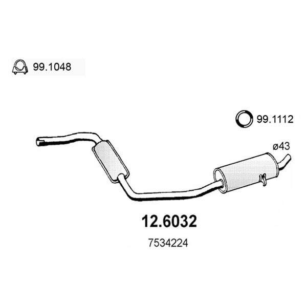 12.6032 S C FIAT REGATA DIESEL '84