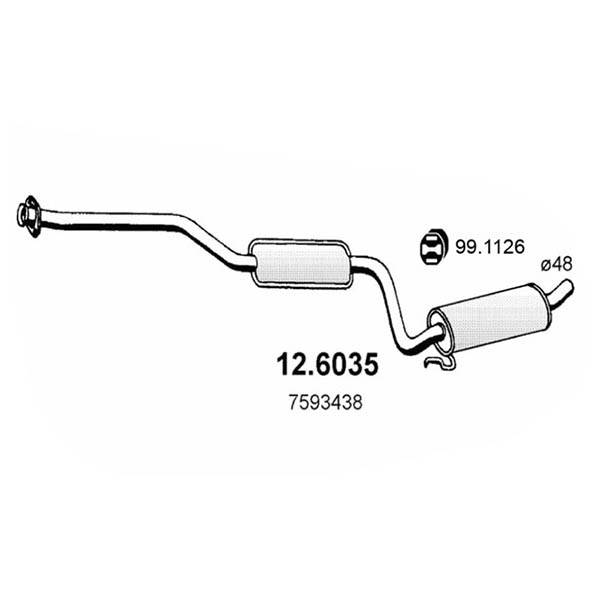 12.6035 S C FIAT REGATA 100ie SUPER