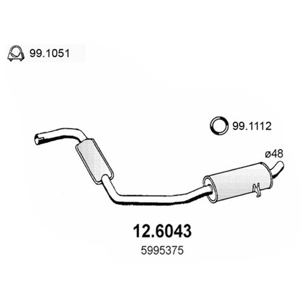 12.6043 S C FIAT REGATA 100 SUPER 100 C