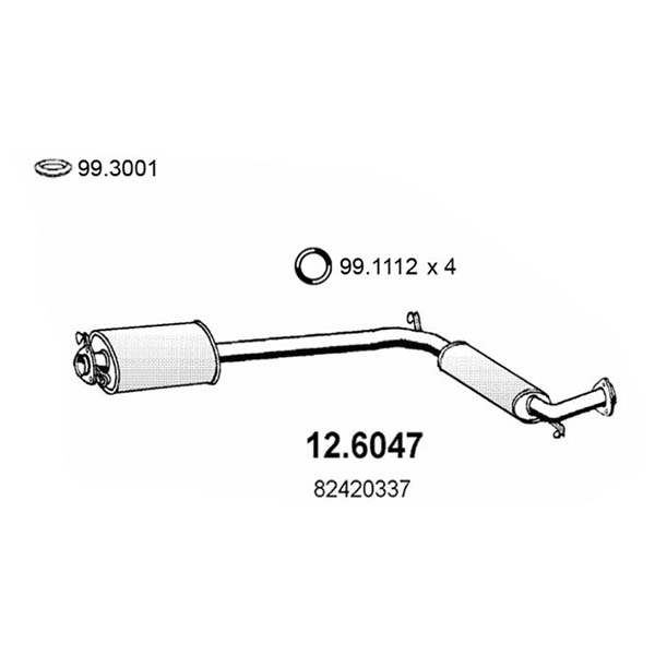 12.6047 S C FIAT CROMA DIESEL '85.