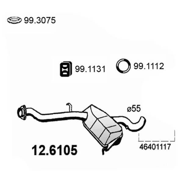 12.6105 S C FIAT COUPE' DELTA 2.0ie 16