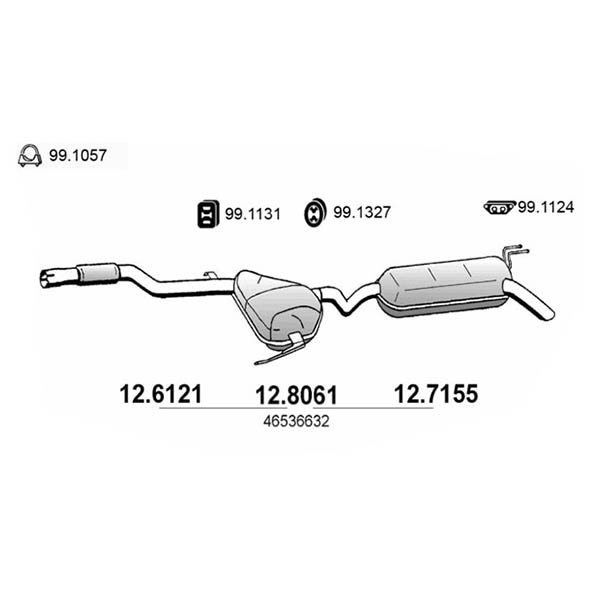 12.6121 S C BRAVO 1.2 16V 12-98