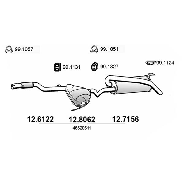 12.6122 S C BRAVA 1.6 16V 04-96