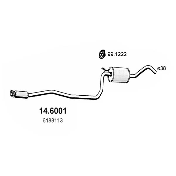 14.6001 S C FORD FIESTA BL 0.9-1.1 89