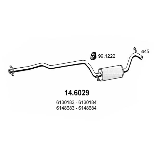 14.6029 S C FORD ESCORT 1.3 cc 85-86