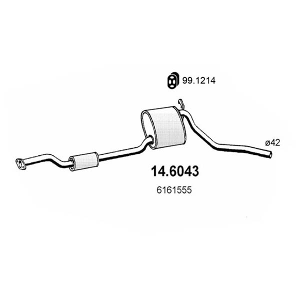 14.6043 S C FORD SIERRA 1.3-1.6 85-86