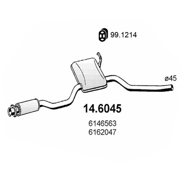 14.6045 S C FORD SIERRA 1.8-2.0 84-85