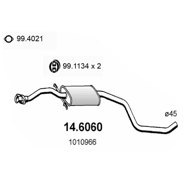 14.6060 S C FORD ESCORT V 1.6 i 16V 9/9