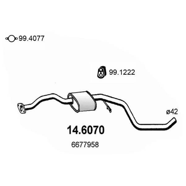 14.6070 S C FORD ESCORT/ORION 1.8 D 60