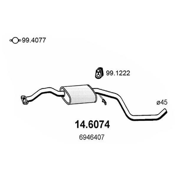 14.6074 S C FORD ESCORT/ORION 1.6i 16V