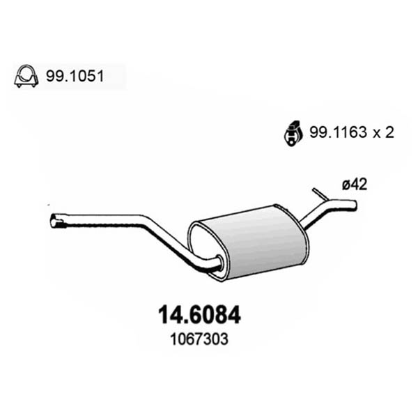 14.6084 S C FORD FOCUS 1.4 1.6 98