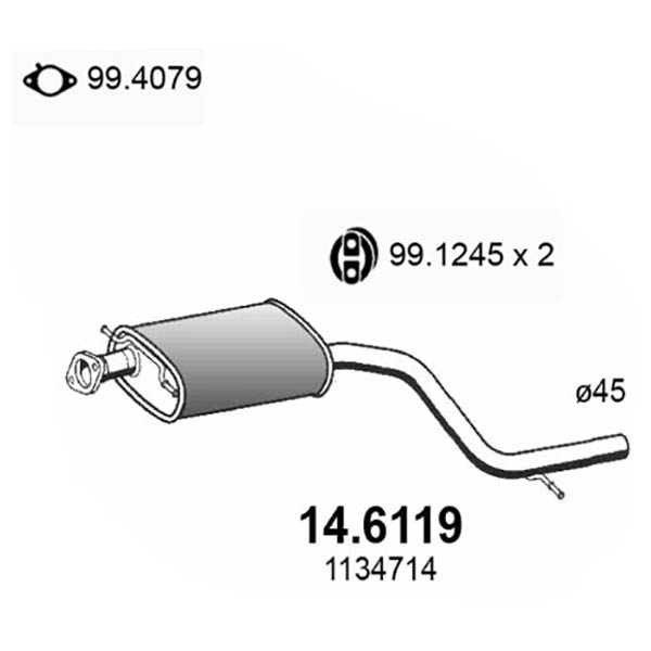 14.6119 SC FORD MONDEO III 1.8 11/00