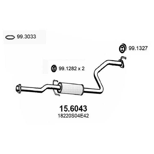 15.6043 S C HONDA CIVIC 1.4 11/98-01